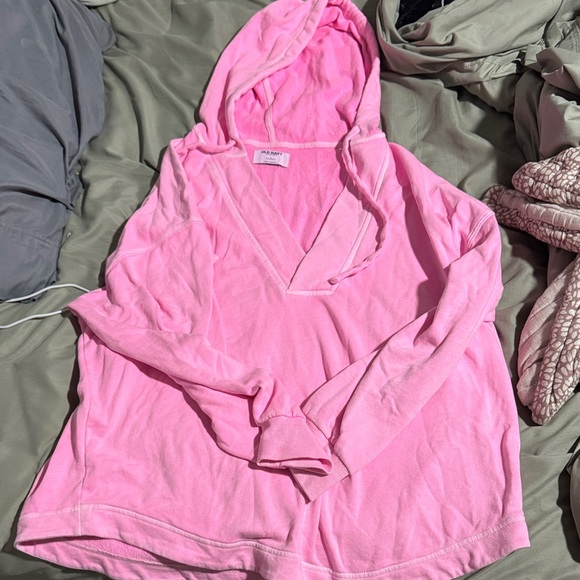 Pink Hooded Pullover - Picture 1 of 1
